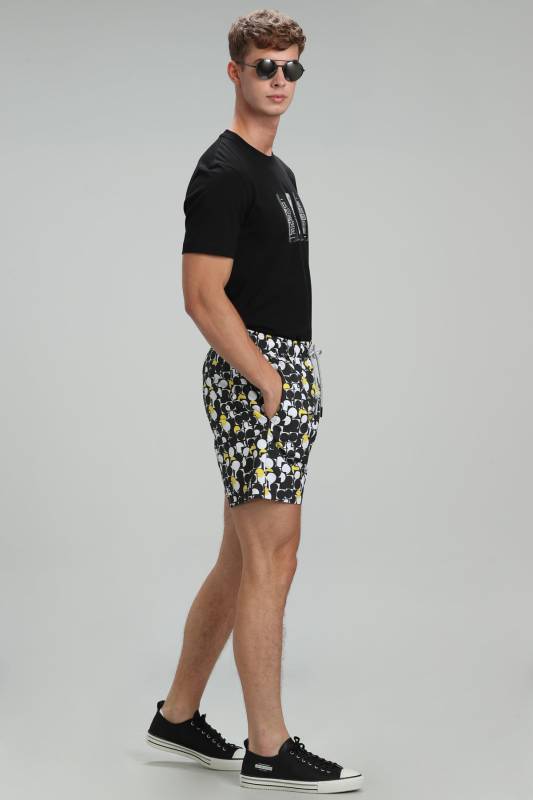 Geometrıc Mens Sea Short Black - 3