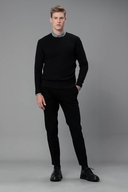 Gıbo Mens Sweater Black - 1