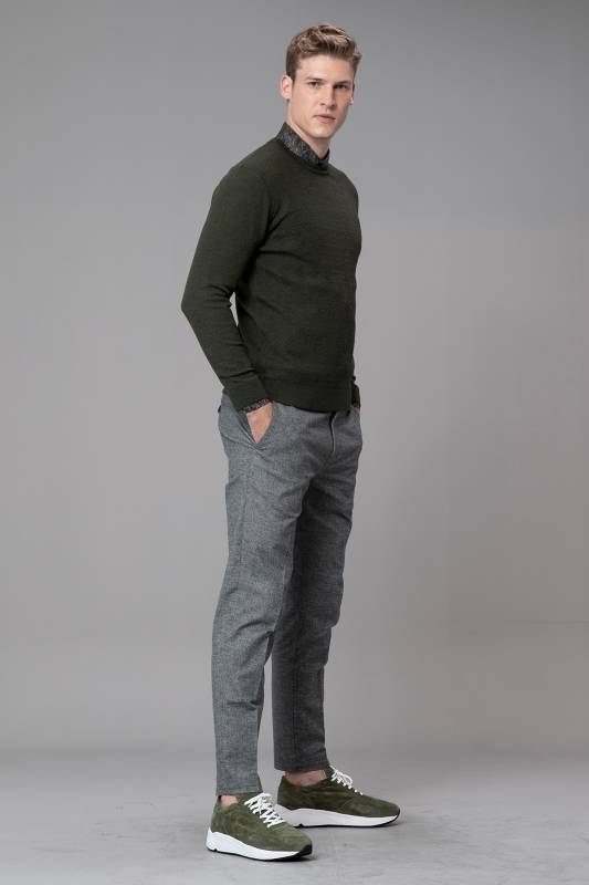 Gıbo Mens Sweater Khakı - 3