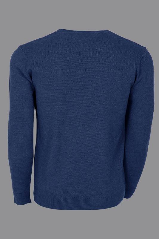 Gıbo Mens Sweater Navy - 2