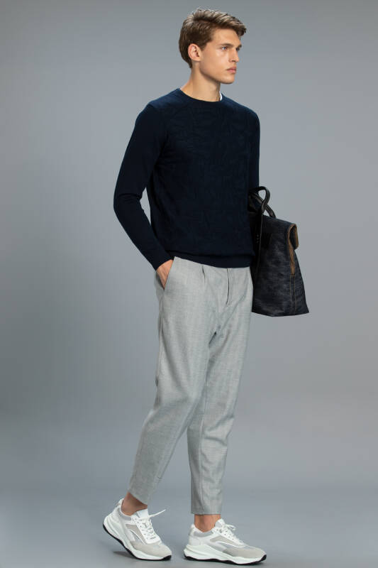 Gizmo Mens Sweater Navy - 3