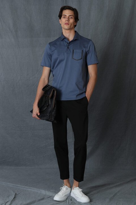 Glen Jogger Pants Slım Fıt Black - Lufian