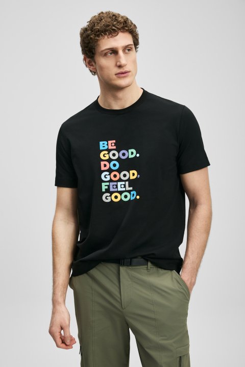 Good Modern Graphic T-Shirt Black - LUFIAN