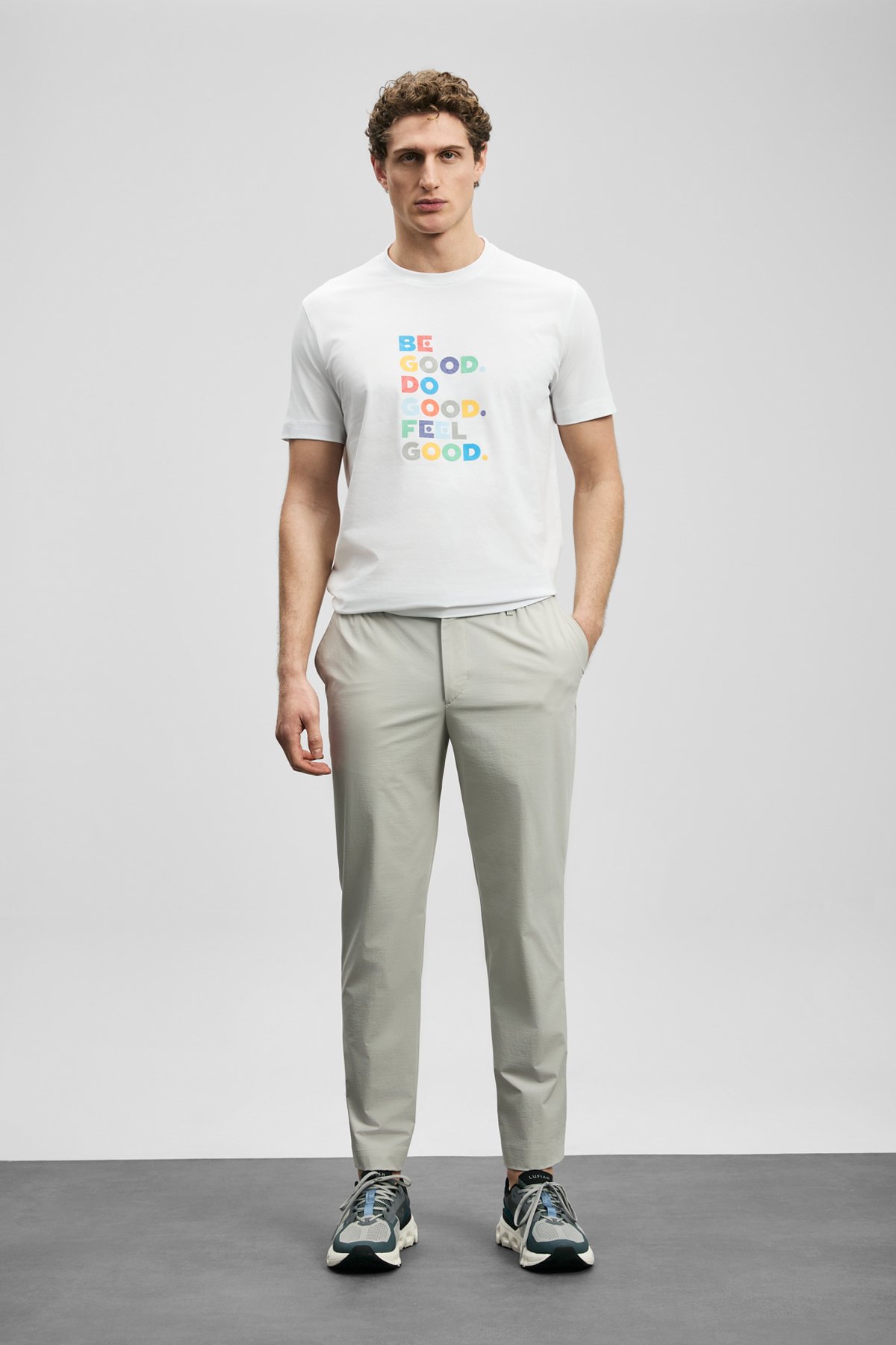 Good Modern Graphic T-Shirt Off White - LUFIAN