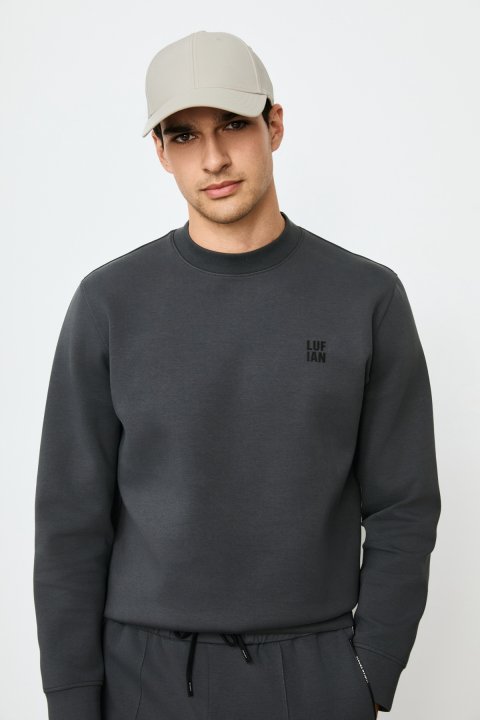 Male Sweatshirt Anthracıte - Lufian