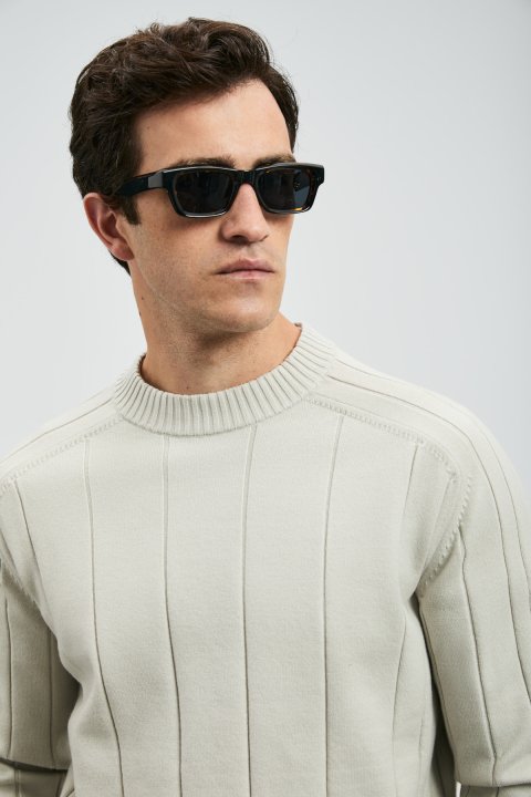 Grand Men's Sweater Stone - LUFIAN
