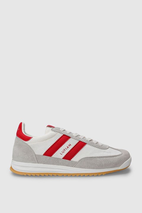 Greta Women's Sneaker Shoes Red - LUFIAN