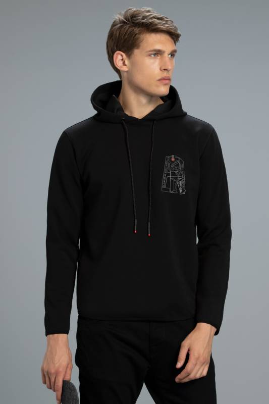 Happen Male Sweatshirt Black - 1