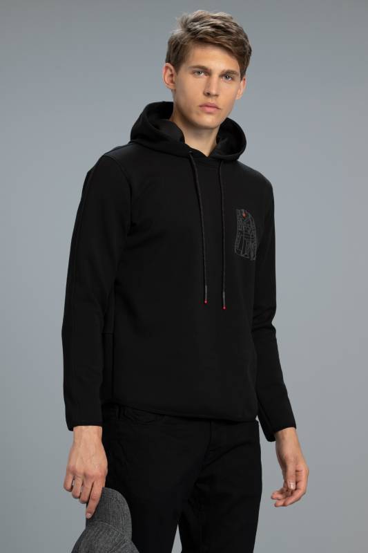 Happen Male Sweatshirt Black - 3