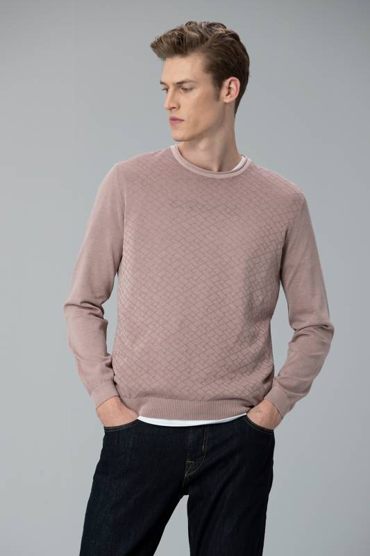 Harkas Mens Sweater Dry Rose - 3