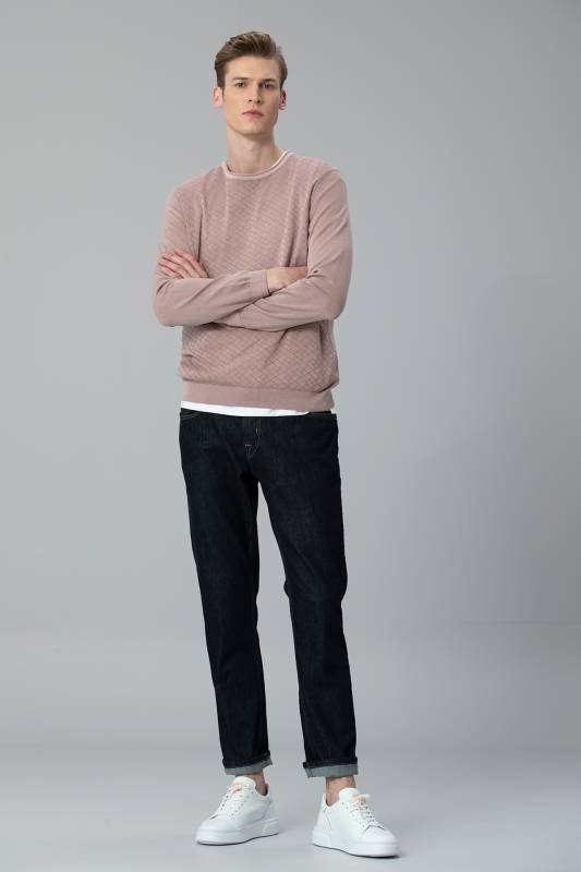 Harkas Mens Sweater Dry Rose - 4