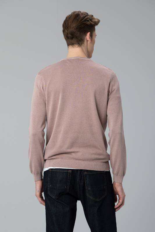 Harkas Mens Sweater Dry Rose - 5