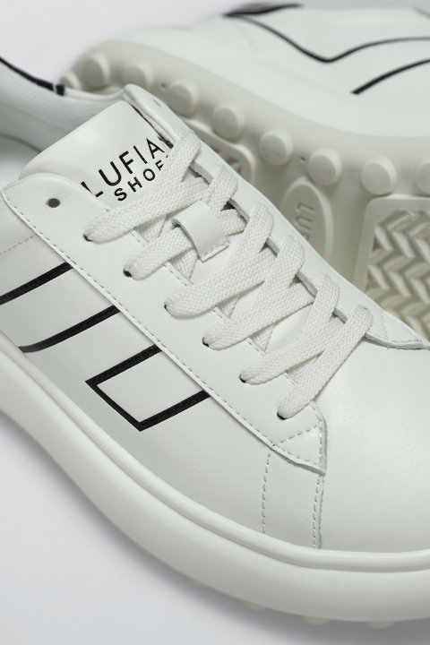 Harold Men's Sneaker Shoes White - LUFIAN
