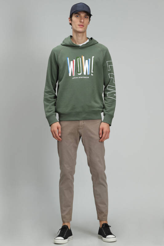 Harvey Male Sweatshirt Green - 2