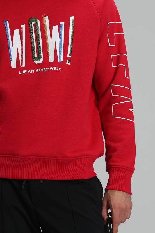 Harvey Male Sweatshirt Red - 3