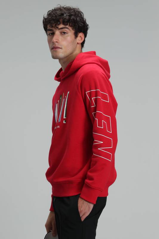 Harvey Male Sweatshirt Red - 4