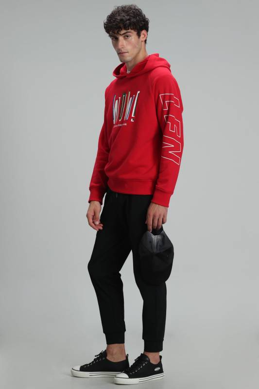 Harvey Male Sweatshirt Red - 5