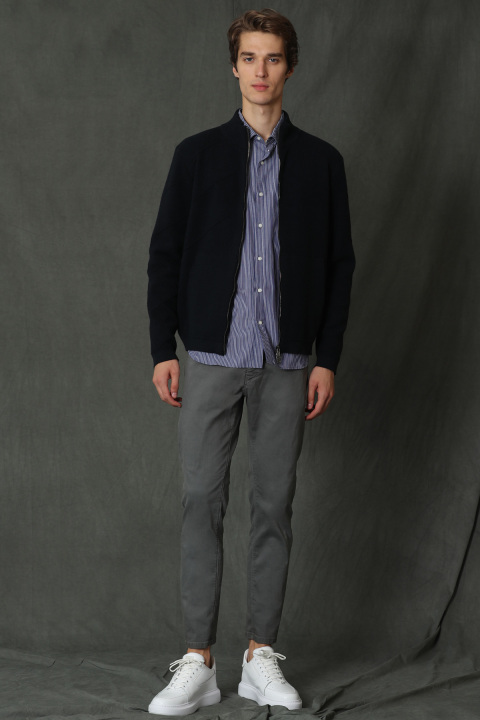 Helt Five Pockets Slım Fıt Green - Lufian