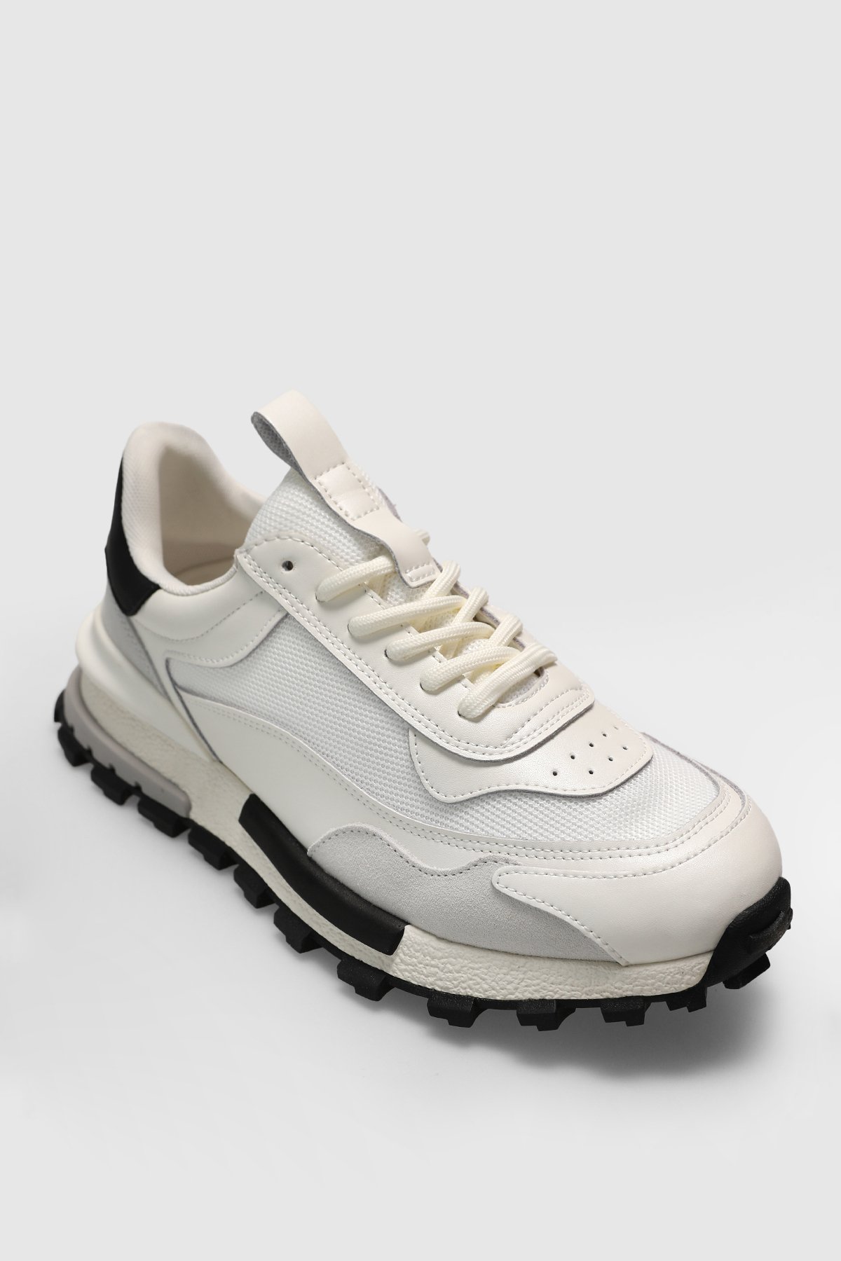 Henry Mens Sneaker Shoes Whıte - Lufian (1)