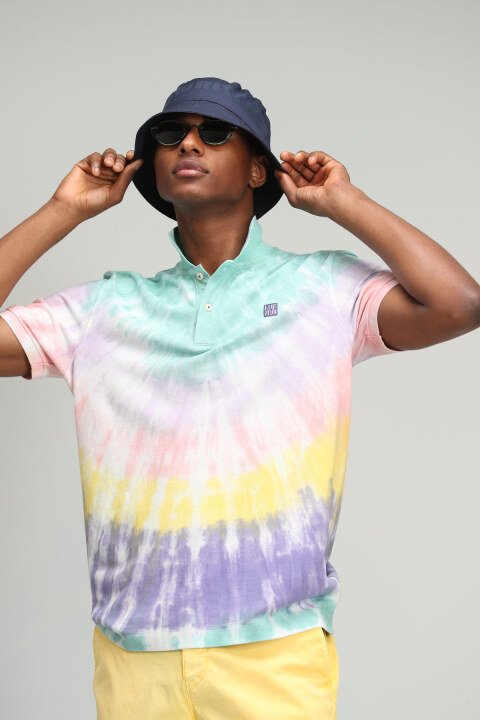 Herson Smart Mens Polo T - Shirt Green - Lufian