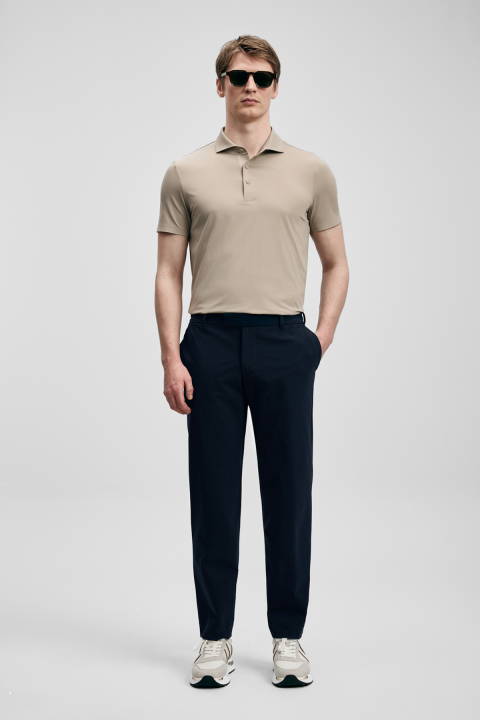 Hi- Tech Performance Seamless Polo T- Shirt Soıl - Lufian (1)