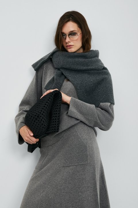 Holly Women's Sweater Mink - LUFIAN