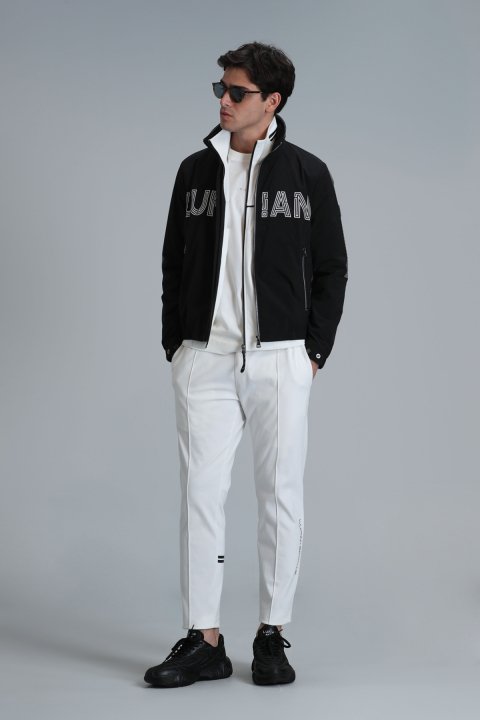 Huge Tracksuit Top Off Whıte - Lufian