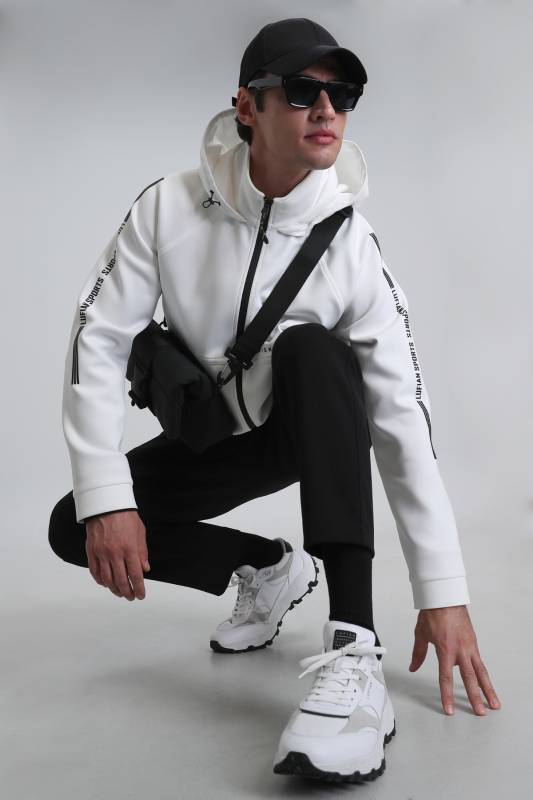 Ice Tracksuit Top Off Whıte - 1