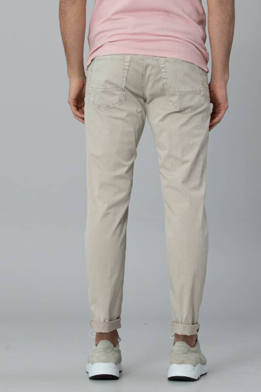 İmper Sports 5 Pocket Mens Pants Slım Fıt Beıge - 4