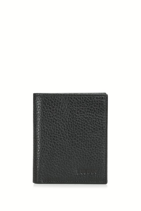 Jack Mens Leather Card Black - 1