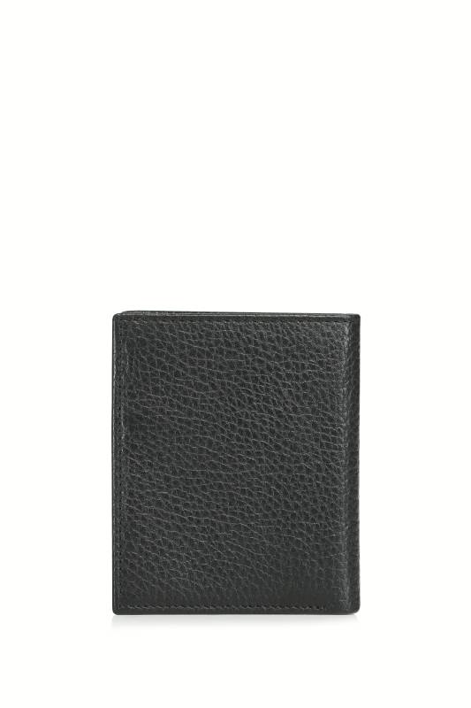 Jack Mens Leather Card Black - 2