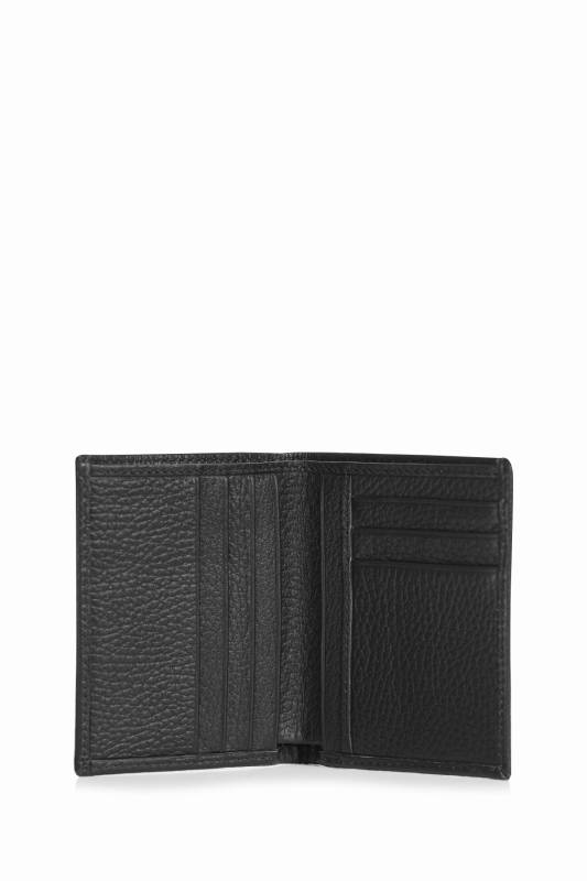 Jack Mens Leather Card Black - 3