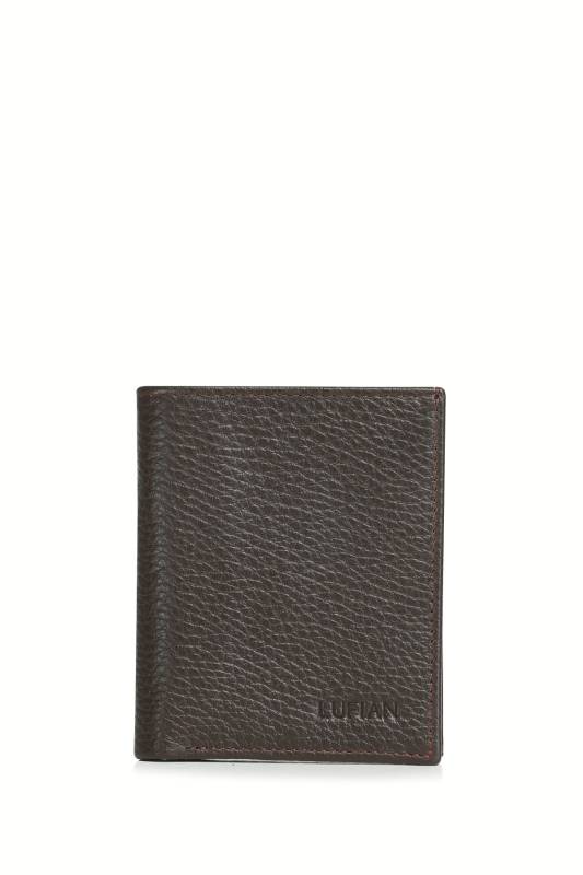 Jack Mens Leather Card Brown - 1