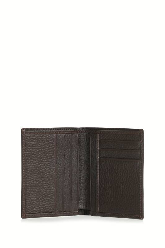 Jack Mens Leather Card Brown - 3