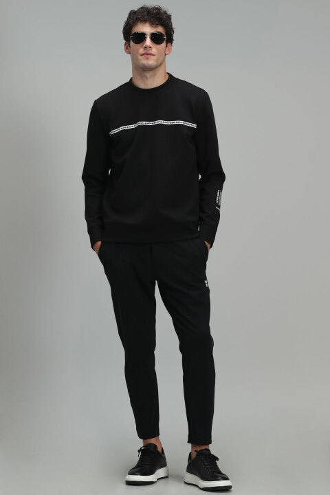 James Male Tracksuit Six Black - Lufian