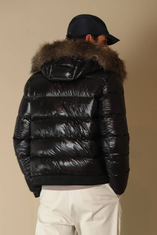 Jeam Goose Feather Male Coat Black - 6