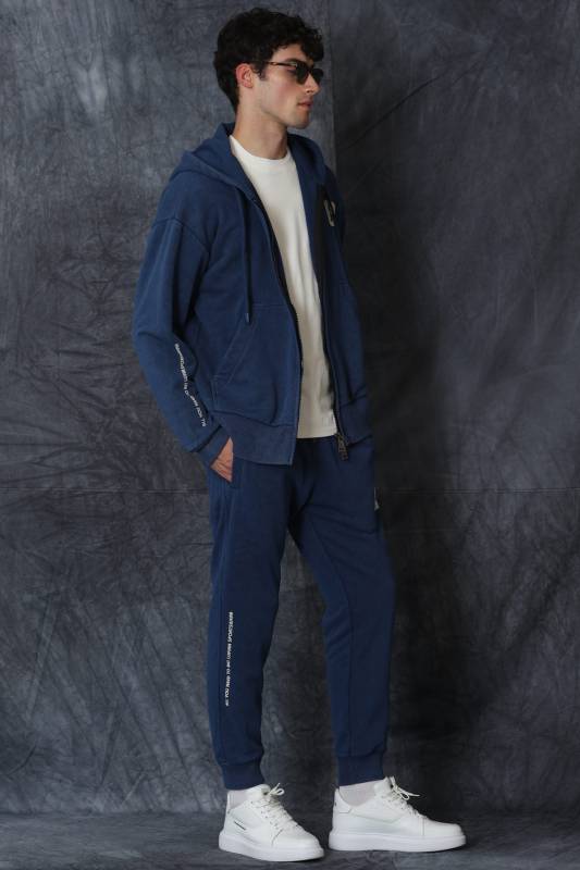 Jeremy Male Tracksuit Six Lıght Navy - 3