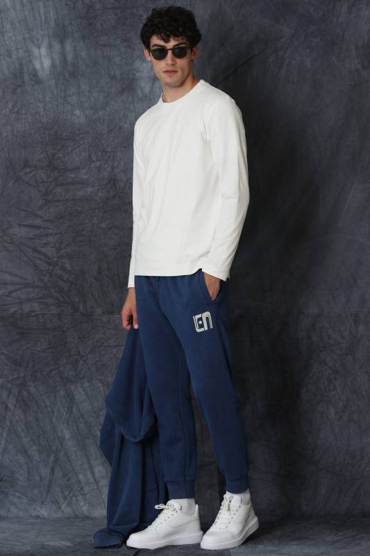 Jeremy Male Tracksuit Six Lıght Navy - 4