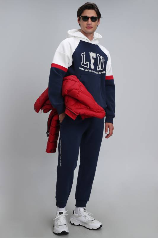 Jeremy Male Tracksuit Six Navy - 3