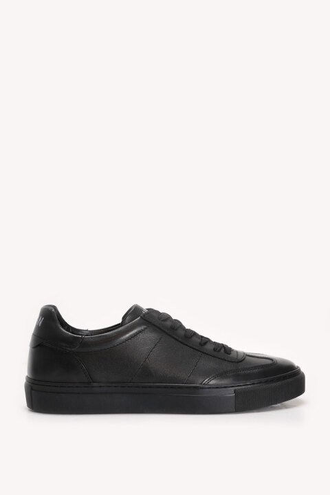 Josef Mens Sneaker Shoes Black - Lufian