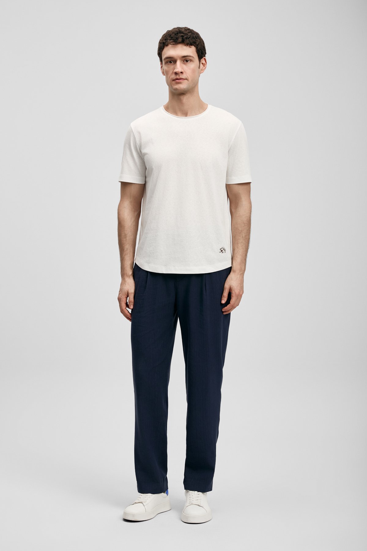 Junya Men's Basic T-Shirt Off White - LUFIAN