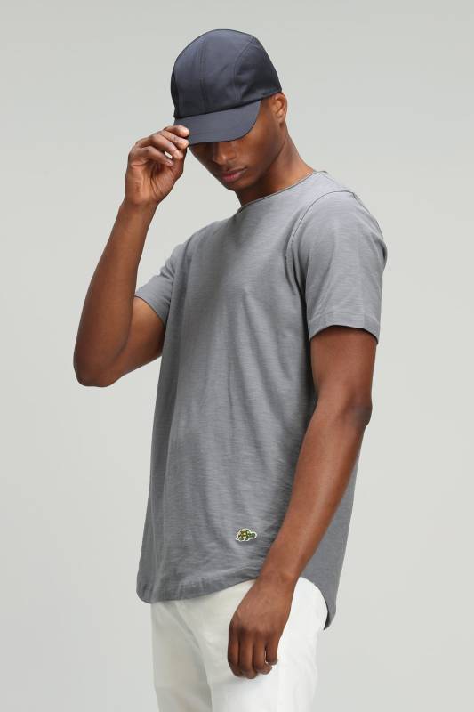 Junya Mens Basic T - Shirt Grey - 2