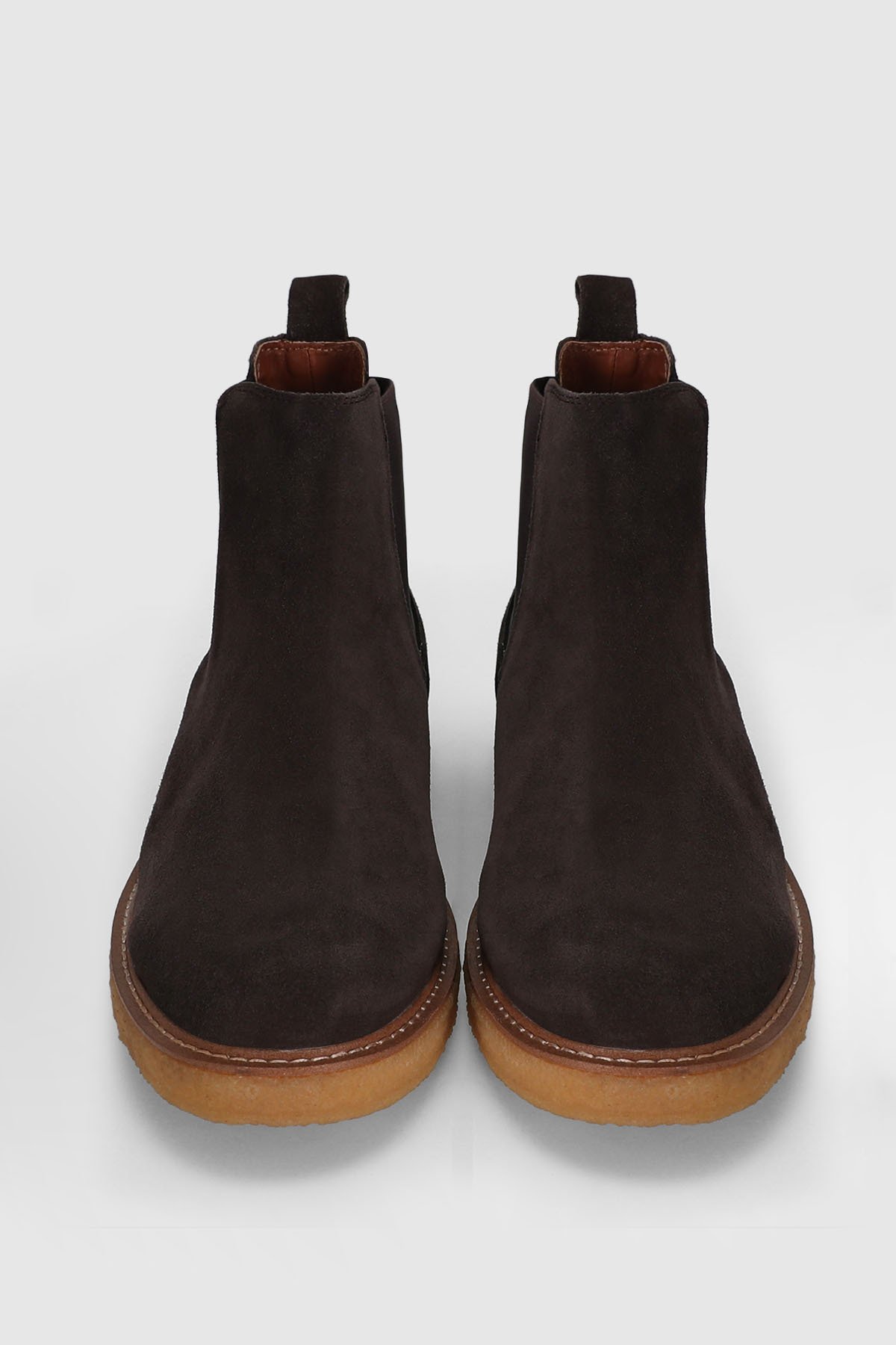 Justın Men's Suede Boots Brown - LUFIAN