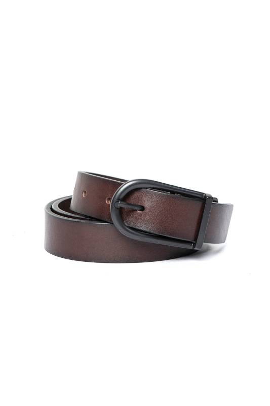 Kaley Mens Knitting Belt Brown - 1