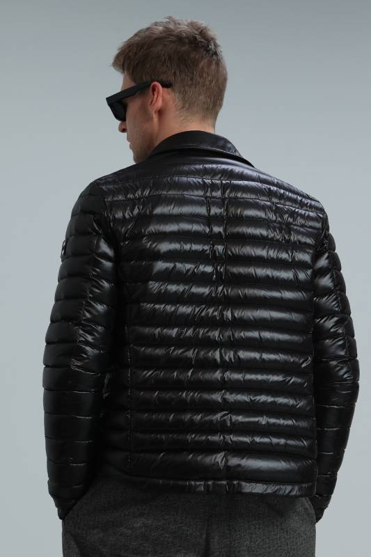 Kane Goose Feather Male Coat Black - 6