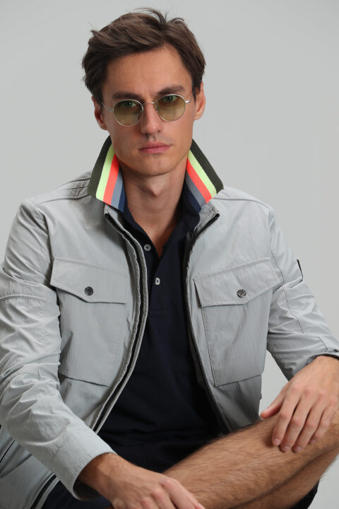 Karl Male Coat Stone - Lufian