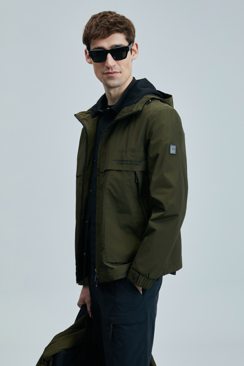Kıng Men's Coat Green - LUFIAN