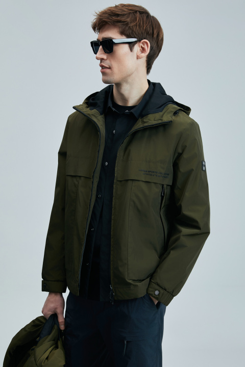 Kıng Men's Coat Green - LUFIAN