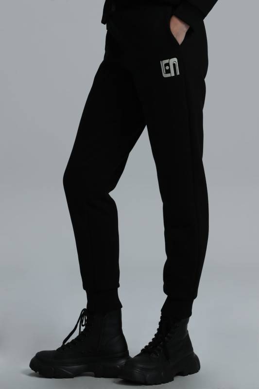 Knitted Woman Tracksuit Black - 2