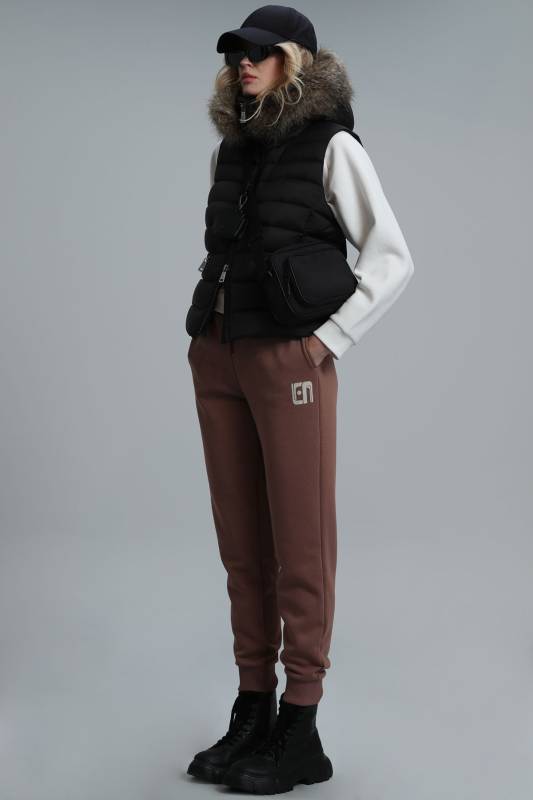 Knitted Woman Tracksuit Copper - 3